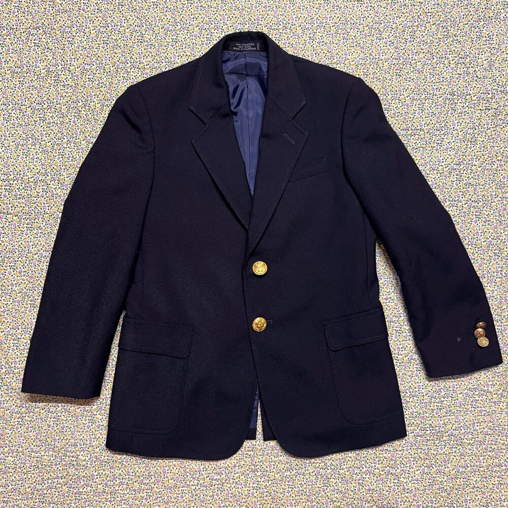 NORDSTROMS PRESIDENTIAL BLUE BLAZER SIZE 10R